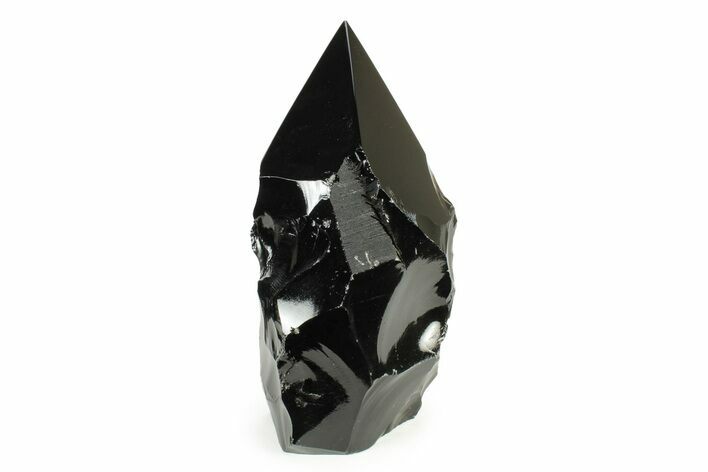 Free-Standing Polished Obsidian Point - Mexico #242435